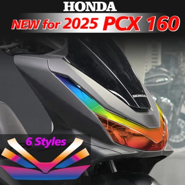 Đèn pha PCX 160 Honda Tint phim bọc vinyl chống thấm, nhãn dán đổi màu tùy chỉnh