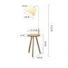 Đèn sàn chụp nấm hiện đại, bàn trà đa năng cho phòng ngủ & phòng khách – 459.000₫ 3