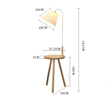Đèn sàn chụp nấm hiện đại, bàn trà đa năng cho phòng ngủ & phòng khách – 459.000₫ 3