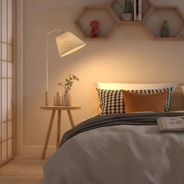 Đèn sàn chụp nấm hiện đại, bàn trà đa năng cho phòng ngủ & phòng khách – 459.000₫ 5