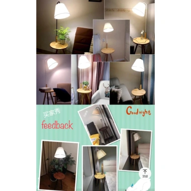 Đèn sàn chụp nấm hiện đại, bàn trà đa năng cho phòng ngủ & phòng khách – 459.000₫ 7