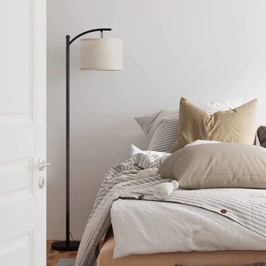 Đèn sàn đứng CM66 hiện đại, ánh sáng ấm áp cho phòng ngủ, khách, làm việc - giảm giá 485.000 5