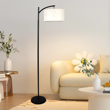 Đèn sàn đứng CM66 hiện đại, ánh sáng ấm áp cho phòng ngủ, khách, làm việc - giảm giá 485.000 7
