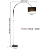 Đèn Sàn Đứng Dáng Cong Kiểu Bắc Âu Hiện Đại Tối Giản Tặng Bóng - Giá 495.000₫ 6