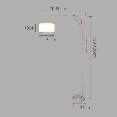 Đèn Sàn Đứng Dáng Cong Kiểu Bắc Âu Hiện Đại Tối Giản Tặng Bóng - Giá 495.000₫ 10 Đèn Sàn Đứng Dáng Cong Kiểu Bắc Âu Hiện Đại Tối Giản Tặng Bóng - Giá 495.000₫ 10