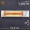 Đèn Sưởi Tắm TROTEC IR1.200S Nhập Đức - 1.200W Nhiệt, Tiết Kiệm Năng Lượng, BH 12 Tháng