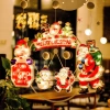 Đèn Trang Trí Noel Đa Hình Treo Cửa Kính - Trang Trí Tường Giáng Sinh, 59.000đ 6