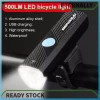 Đèn xe đạp 500LM sáng mạnh, sạc USB, độ sáng cao, giá chỉ 234.300₫ 7