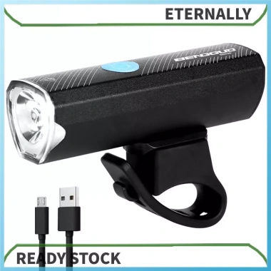 Đèn xe đạp 500LM sáng mạnh, sạc USB, độ sáng cao, giá chỉ 234.300₫