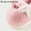 Dép Bông Mario Dễ Thương Hình Mèo Cho Bé - Đi Trong Nhà, Mềm Ấm, Giá Ưu Đãi 6