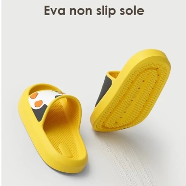 Dép Cheerful Mario EVA đế mềm chống trượt, hình vịt hoạt hình đáng yêu, size 17-28cm, giá 124.632 VND