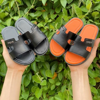 Dép Lê Bé Trai và Gái Da Cao Cấp Đế Đúc Trống Trơn, Trượt Da Mềm, Size 22-36 Giá 109k