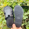Dép Lê Bé Trai và Gái Da Cao Cấp Đế Đúc Trống Trơn, Trượt Da Mềm, Size 22-36 Giá 109k 4