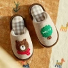 Dẹ́p Mario bông vải lanh bé gái thỏ hồng nhạt thêu khăn dễ thương Giá chỉ 186.900đ 3