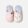 Dẹ́p Mario bông vải lanh bé gái thỏ hồng nhạt thêu khăn dễ thương Giá chỉ 186.900đ 10