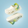 Dép Mario trẻ em màu kaki cross ruy băng, EVA mềm, giá 154.116₫ - giảm giá 8