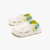 Dép Mario trẻ em màu kaki cross ruy băng, EVA mềm, giá 154.116₫ - giảm giá 10