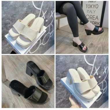 Dép nữ quai ngang đế xuồng tăng chiều cao mẫu mới siêu hót giá chỉ 82.000 VND