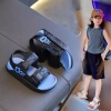 Dép quai hậu sandal bé trai và bé gái đế cao su mềm, đi học, size 21-36, chỉ 65.000₫ 4