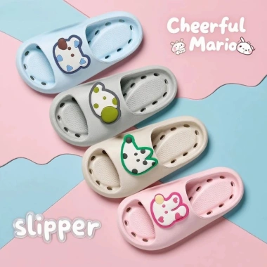 Dép trẻ em Mario EVA chống trượt, chống mùi, không thấm nước – Thiết kế phòng tắm vui tươi