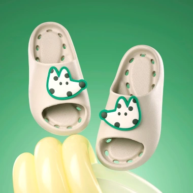 Dép trẻ em Mario EVA chống trượt, chống mùi, không thấm nước – Thiết kế phòng tắm vui tươi 3