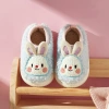 Dép trẻ em mùa đông Mario Gấu ấm áp lông nỉ, giày bé trai, bé gái, kèm túi xách 7