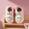 Dép trẻ em mùa đông Mario Gấu ấm áp lông nỉ, giày bé trai, bé gái, kèm túi xách 8