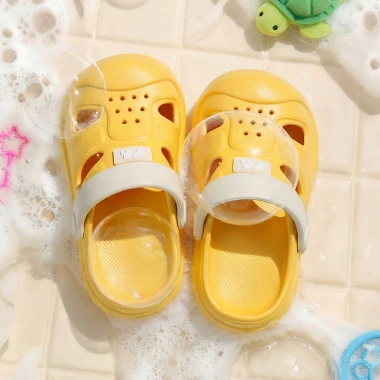 Déppsục Mario Dép tập đi EVA mềm, đa màu, giá ưu đãi 168.480₫ - Dép cross cho bé màu hồng
