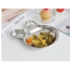 Đĩa ăn nhẹ thép không gỉ 304 Bunny trẻ em - Thiết kế động vật dễ thương, sản xuất Hàn Quốc, giá ưu đãi 323k 6