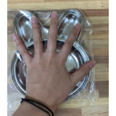 Đĩa ăn nhẹ thép không gỉ 304 Bunny trẻ em - Thiết kế động vật dễ thương, sản xuất Hàn Quốc, giá ưu đãi 323k 9 Đĩa ăn nhẹ thép không gỉ 304 Bunny trẻ em - Thiết kế động vật dễ thương, sản xuất Hàn Quốc, giá ưu đãi 323k 9