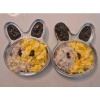 Đĩa ăn nhẹ thép không gỉ 304 Bunny trẻ em - Thiết kế động vật dễ thương, sản xuất Hàn Quốc, giá ưu đãi 323k 10