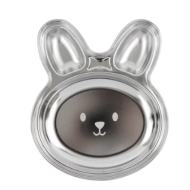 Đĩa ăn nhẹ thép không gỉ 304 Bunny trẻ em - Thiết kế động vật dễ thương, sản xuất Hàn Quốc, giá ưu đãi 323k 12 Đĩa ăn nhẹ thép không gỉ 304 Bunny trẻ em - Thiết kế động vật dễ thương, sản xuất Hàn Quốc, giá ưu đãi 323k 12