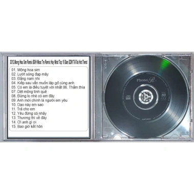 Đĩa CD 3.013 Mong Hoa Sim Remix BXH Nhạc Trẻ 15 EDM TikTok Hot Trend Giá 25.000₫
