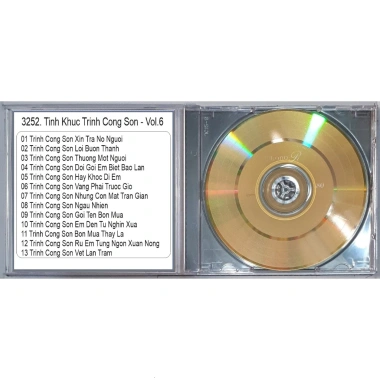 Đĩa CD 3.252 Tinh Khúc Trịnh Công Sơn Vol.6 - Chất Lượng Cao, Giá Ưu Đãi 28.000₫