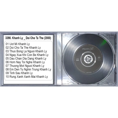 Đĩa CD 3.390 Khanh Ly - Đôi Cỏ Tả Thế (2.000) chất lượng cao, giảm còn 28.000 VND