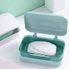 Đĩa Xà Phòng Nắp Lật Top, Giá Đỡ Kệ, Hộp Đựng Thoát Nước, Giá chỉ 45.100₫ 7