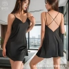 Diệm áo ngủ lụa sling, váy ngủ lụa đáy ve, áo lưng quyến rũ A033 Nơ - Giá 267.840 VND 10