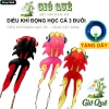 Diều Cá Khí Động Học 3D Cao Cấp – Bay Ổn Định, Tặng Dây và Tay Quay GIÓ QUÊ STORE