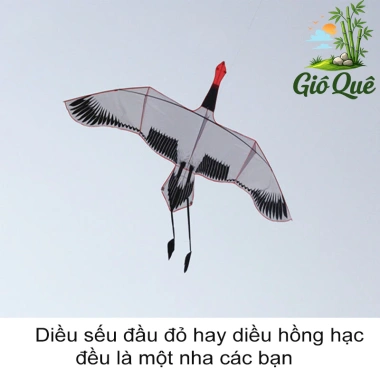Diều Hồng Hạc Cỡ Lớn 2M - Dễ Bay, Chịu Gió To, Giá 130.000 đồng GIOQUE STORE 6