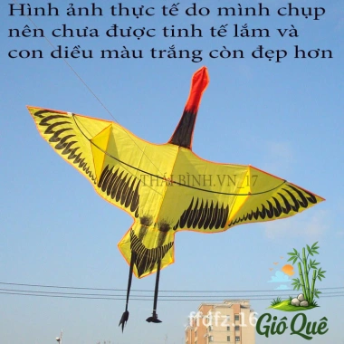 Diều Hồng Hạc Cỡ Lớn 2M - Dễ Bay, Chịu Gió To, Giá 130.000 đồng GIOQUE STORE 7