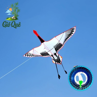 Diều Hồng Hạc Cỡ Lớn 2M - Dễ Bay, Chịu Gió To, Giá 130.000 đồng GIOQUE STORE 10
