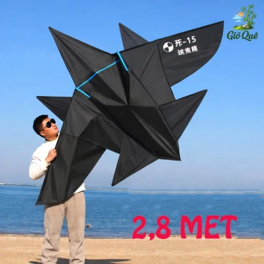 Diều Máy Bay 2,8m 3D Siêu Đẹp Đầm Chắc - Kèm Dây, Giá 55.000₫, Giảm từ 66.000₫ | GIOQUE 4