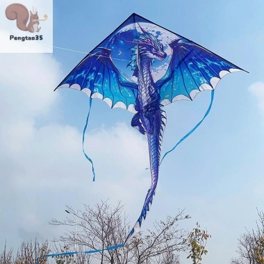 Diều Rồng Lớn Dễ Bay Trẻ & Người Lớn - Đuôi Dài, Bay Ngoài Trời, Giá 106.150₫ COD 7