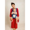 Địu Em Bé Sơ Sinh Đỡ Cổ Đa Năng Gọn Nhẹ, Chất Lượng Cao, Thích Hợp Đi Xe Máy - 125.300 VND 3