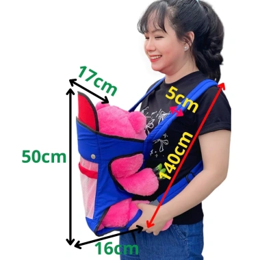 Địu Em Bé Sơ Sinh Đỡ Cổ Đa Năng Gọn Nhẹ, Chất Lượng Cao, Thích Hợp Đi Xe Máy - 125.300 VND