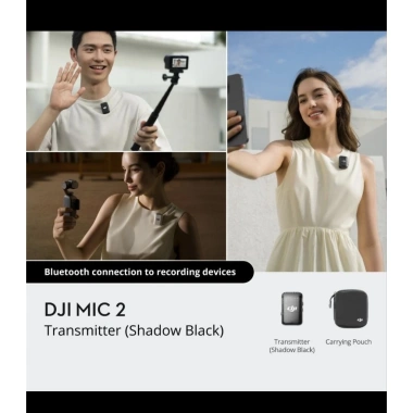 DJI Mic 2 TX Rời Hàng Bóc Hộp Đẹp - Giá 1.7tr, Âm thanh không dây chuyên nghiệp 3