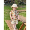 Đồ bộ bé trai đi biển họa tiết ốc sao biển cao cấp, thấm hút mồ hôi - Giá ưu đãi 265.000₫ 2