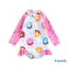Đồ Bơi Liền Thân Tay Dài Họa Tiết Bánh Donut Xinh Cho Bé Gái Giảm Giá 164.916 VND 9
