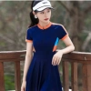 Đồ bơi liền thân tay ngắn thể thao, size M L XL, che khuyết điểm, tôn dáng xinh – Hot Trend 199k 5