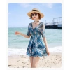 Đồ bơi nữ kích thước lớn, một mảnh, đầm bơi kín đáo kiểm soát bụng, che phủ toàn bộ cho bà mẹ trưởng thành - Giá ưu đãi 179.722₫ 8